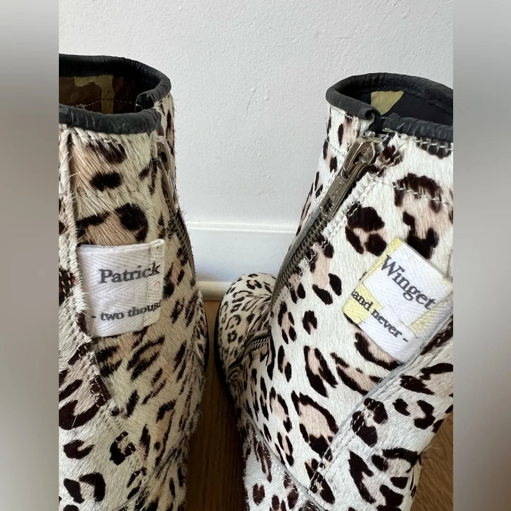 New ๐ Cow hide leather boots Made in USA - Picture 3 of 7